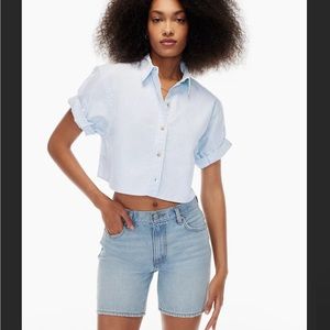 Aritzia Cropped Shirt